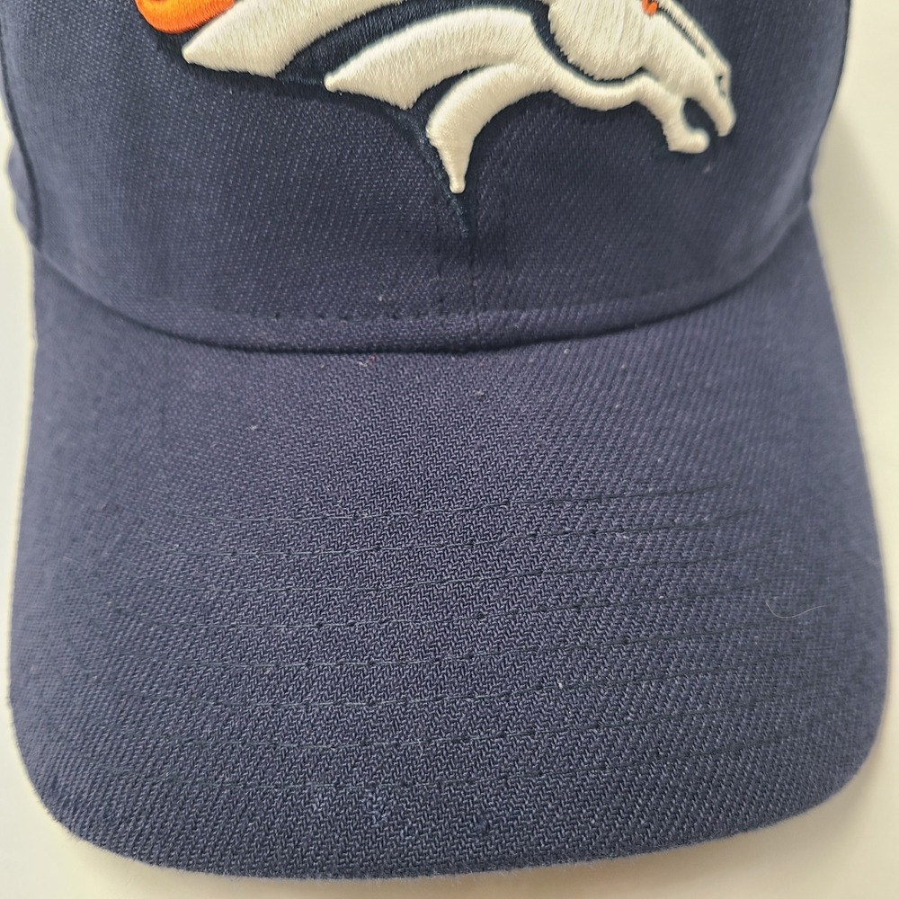 Denver Broncos Hat Fitted L-XL New Era 39Thirty‎ Blue NFL Football Logo Flex Men - Picture 3 of 12